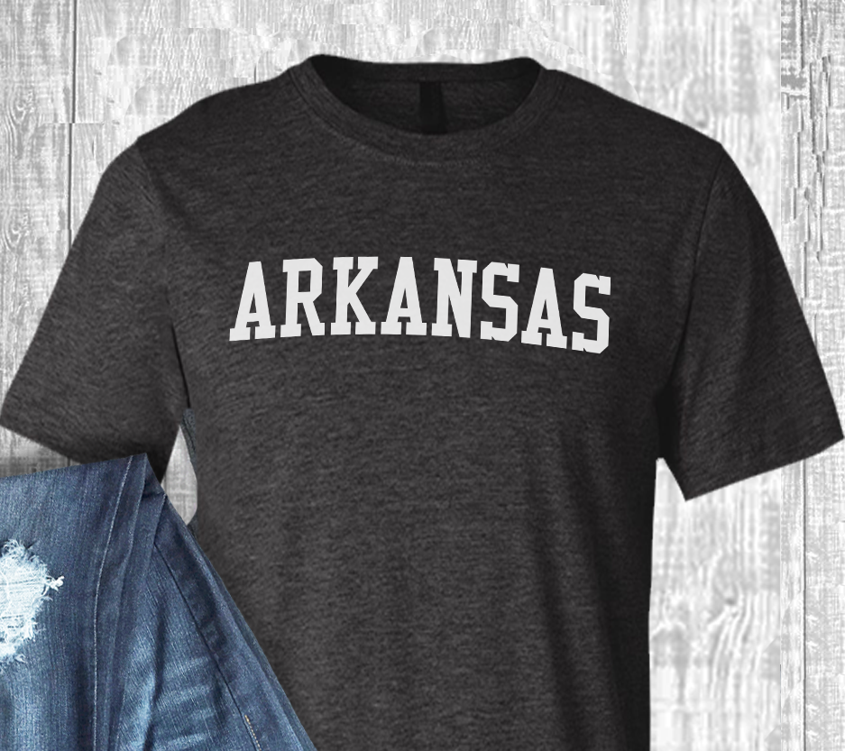 Arkansas- Name Only Tee
